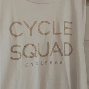 White Cyclebar tank
